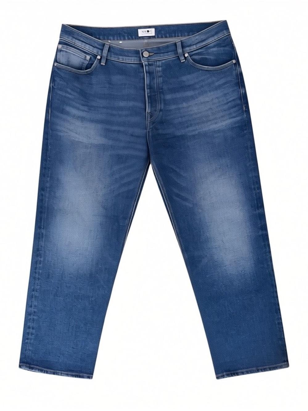 NN07 ✘ Men’s Frey 1854 Straight Leg Faded Blue Jeans Men’s 38x32